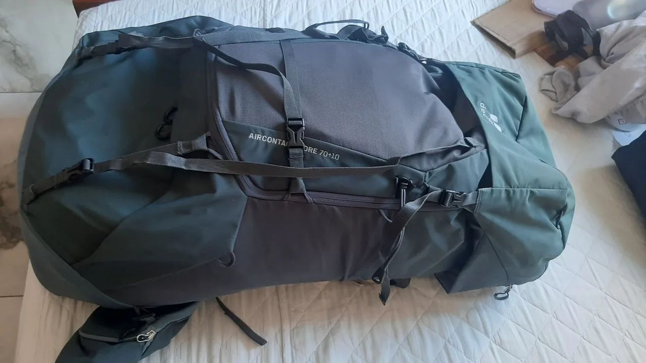 Mochila Deuter Aircontact Core 70+10 Nova Zero  - Foto 3