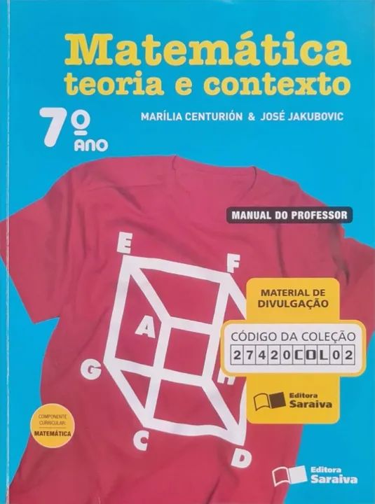 Livro de Matemática - Teoria e Contexto - 7º ano
