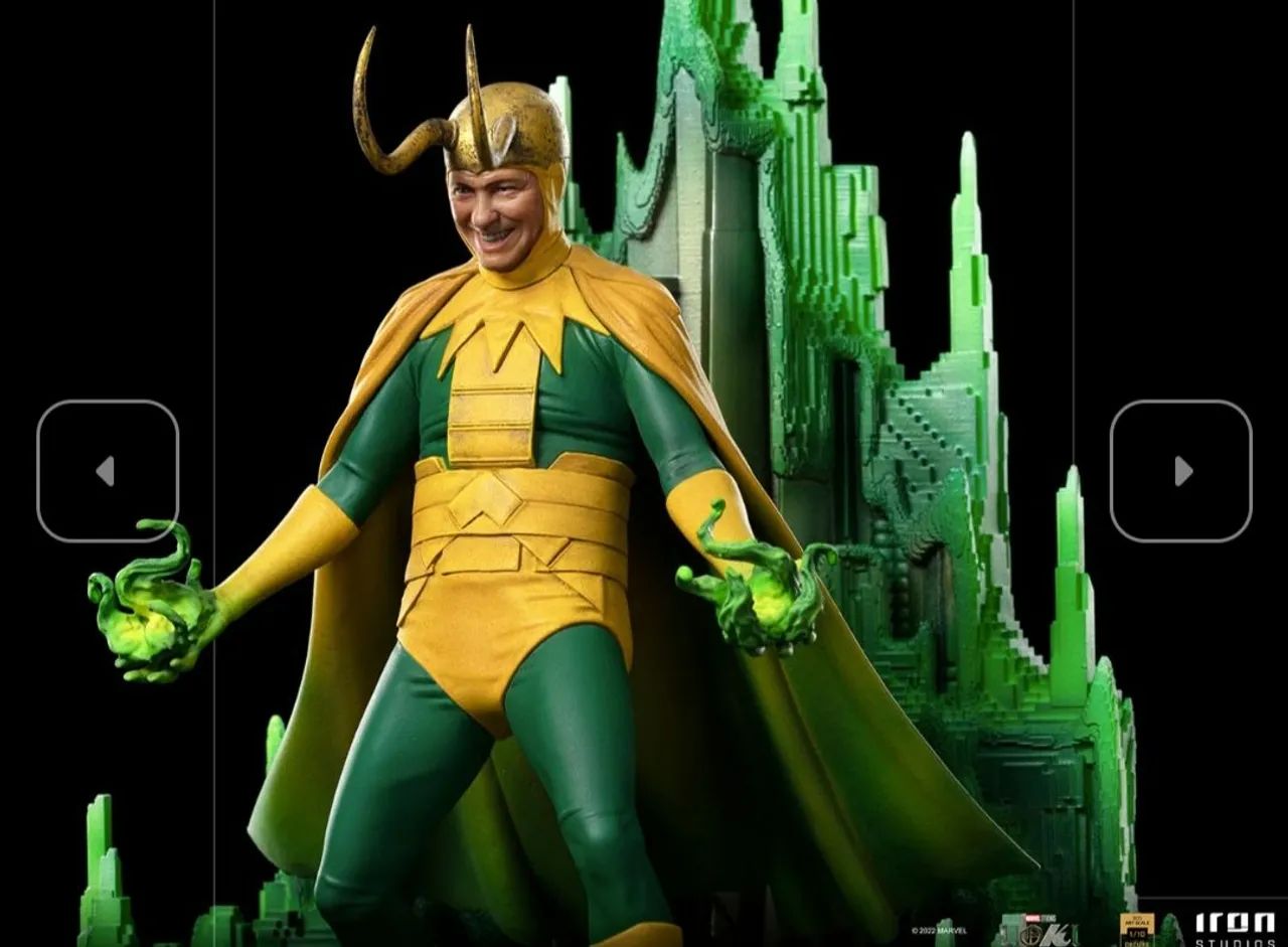 Classic Loki Variant Deluxe Iron Studios - Foto 3