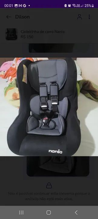Cadeirinha de Carro Nania - Foto 5