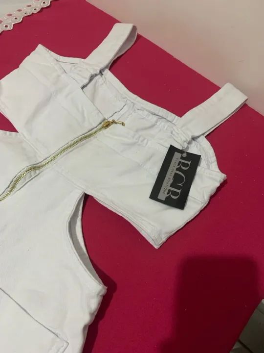 Macacão branco-Numeração 38 - Foto 4