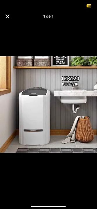 Tanquinho de Lavar Roupa  - 10 Kilos