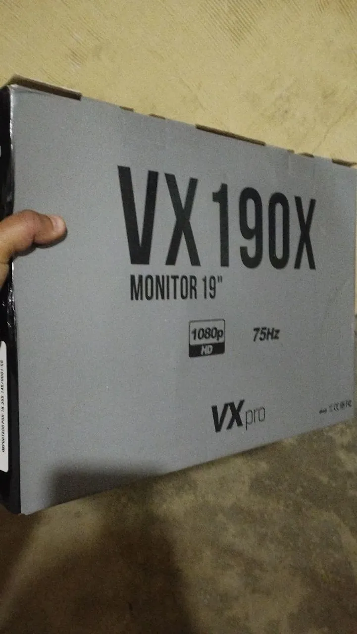 Monitor VX 190X 19'' 1080p 75Hz