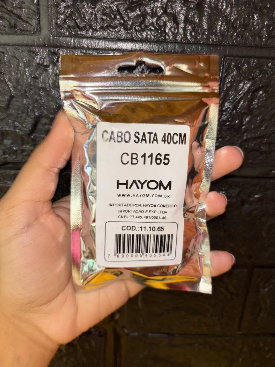 Cabo SATA 40cm Hayom - Foto 3