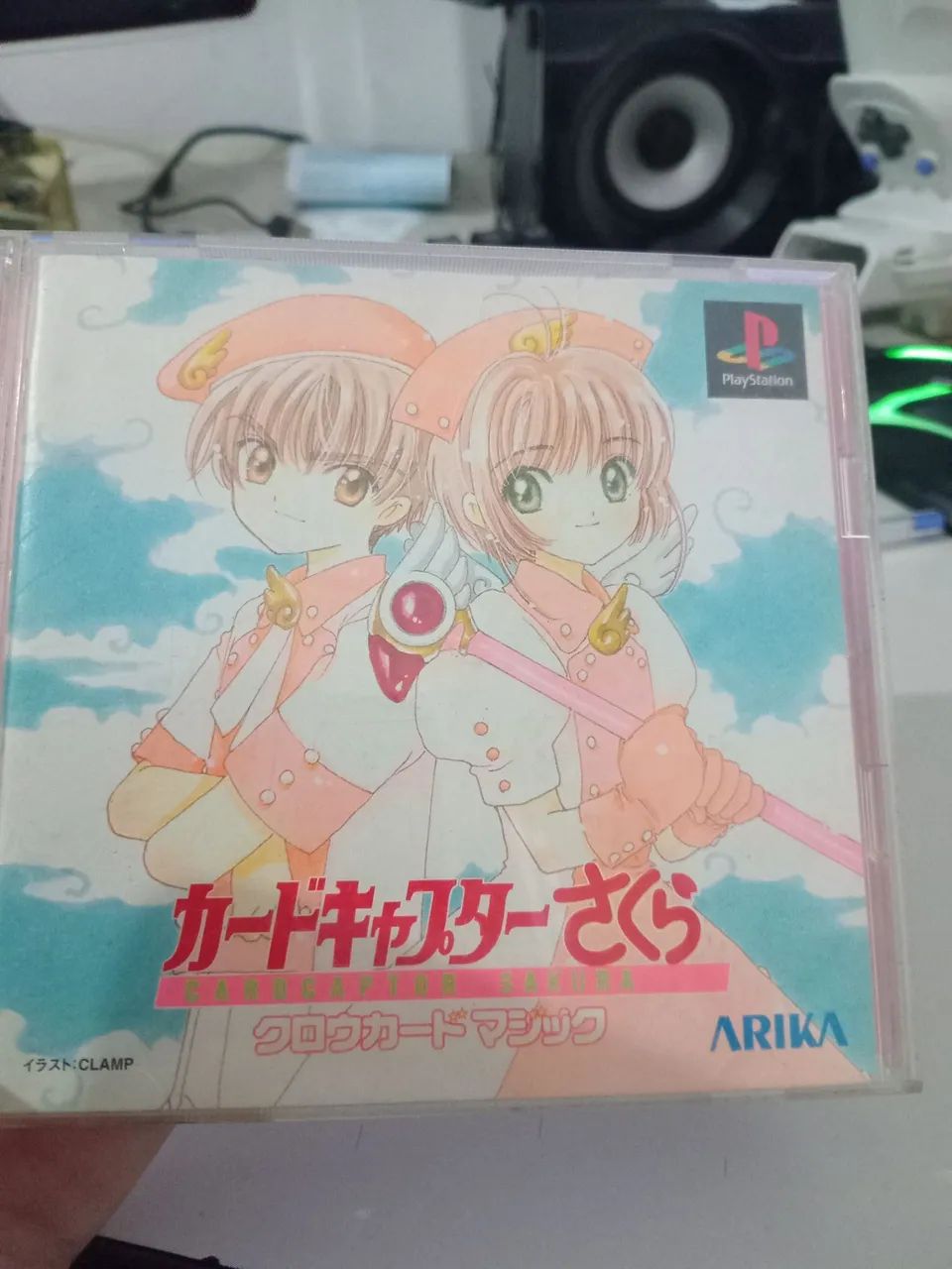 Card captor Sakura Clown card magic PS1