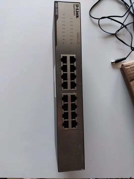 Switch 16 portas D-Link DGS-1016C - Gigabit.<br> - Foto 6