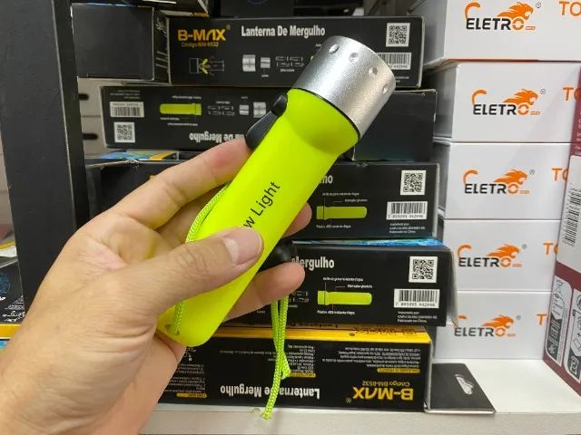 Lanterna de Mergulho Led Q5 Cree B-max BM8532 - Foto 5