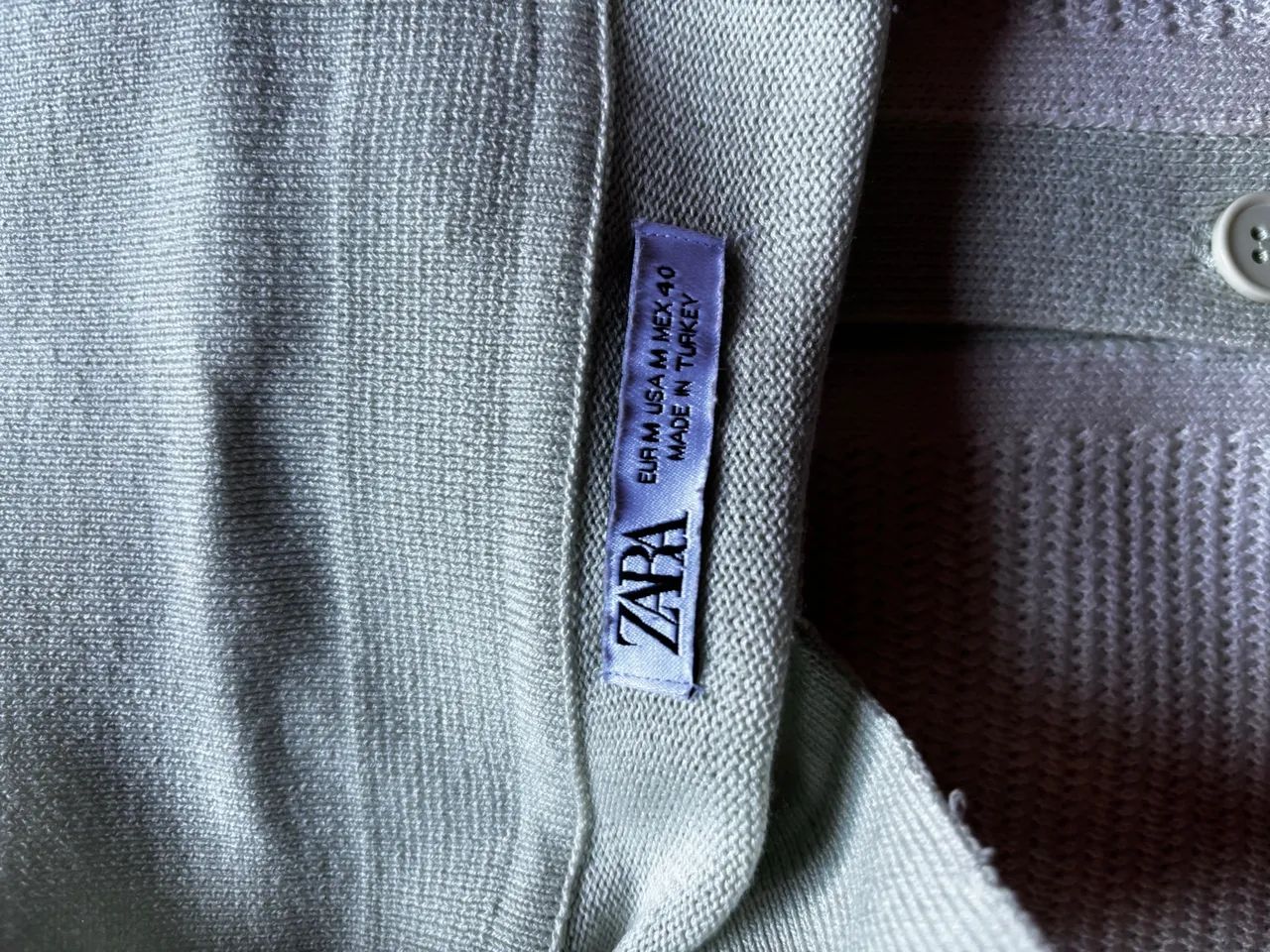 Camisa de malha Zara - Tamanho M