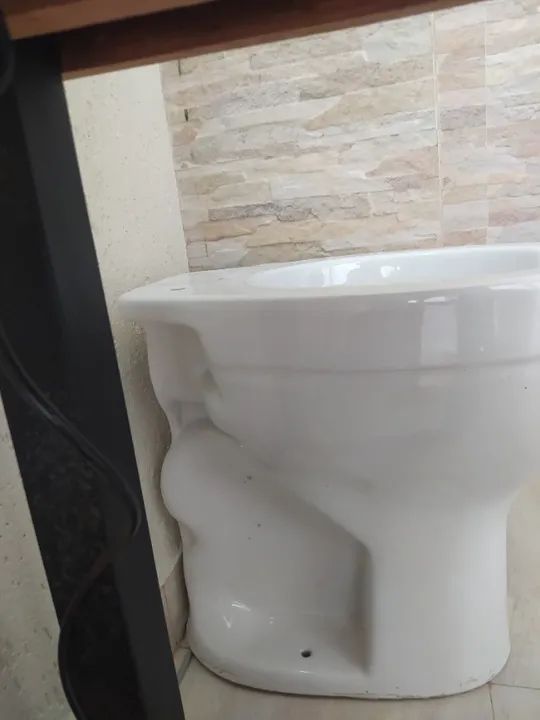 Vaso /bacia sanitária convencional com abertura (PNE) Celite - Foto 3