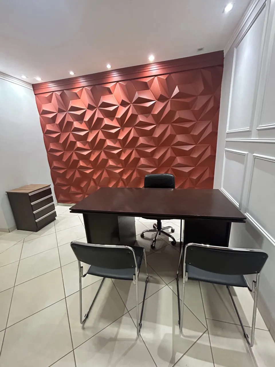 Sala comercial mobiliada