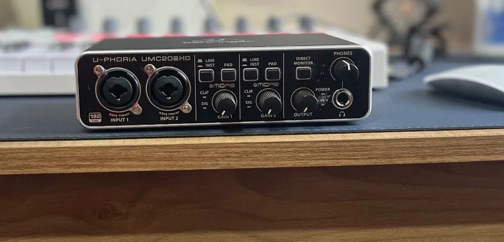 Interface behringer UMC202HD
