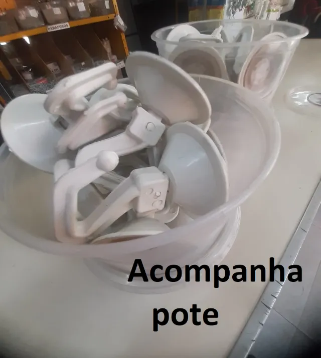 Pote ganchos ventosas