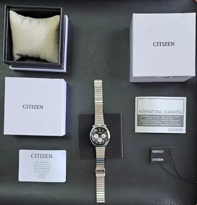 カゲオマン Relógio de Pulso Citizen CA0690-88E TZ31132T Aviator Pulseira em