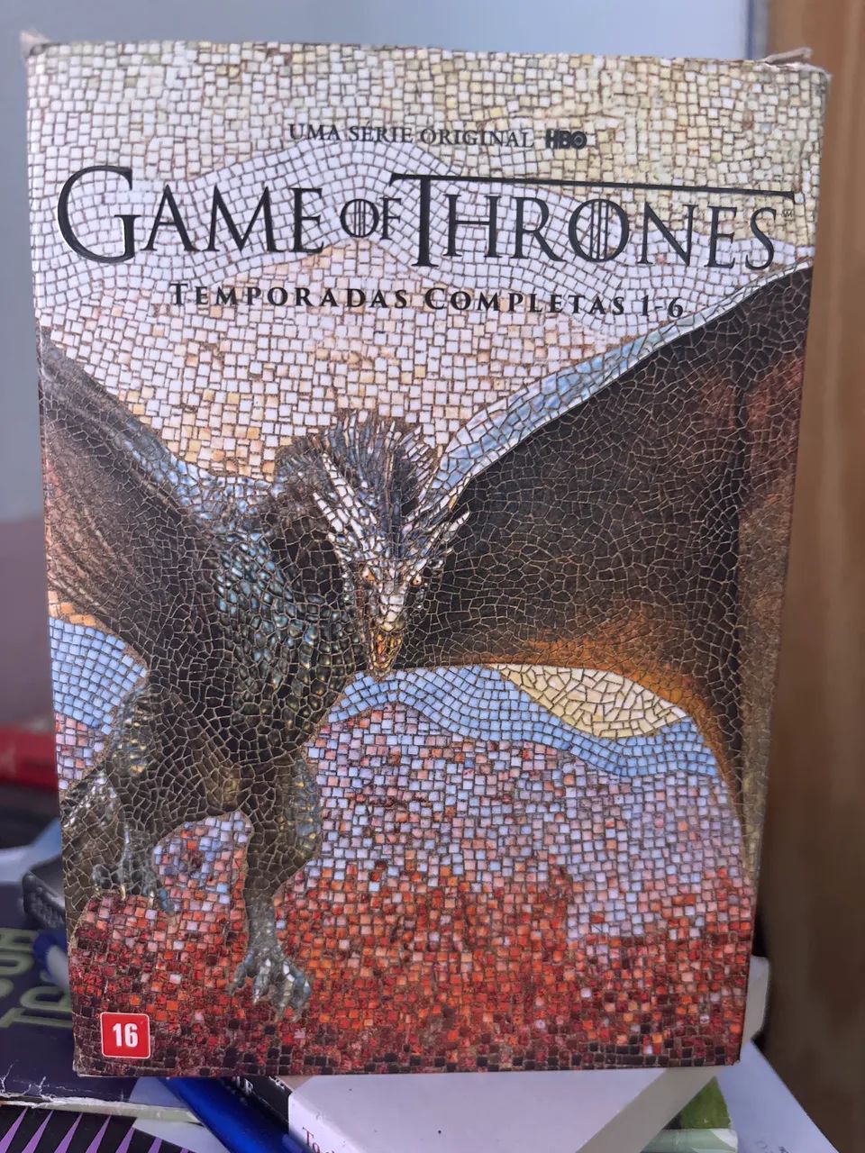 Box DVD - Game of Thrones 1-6 temporada 