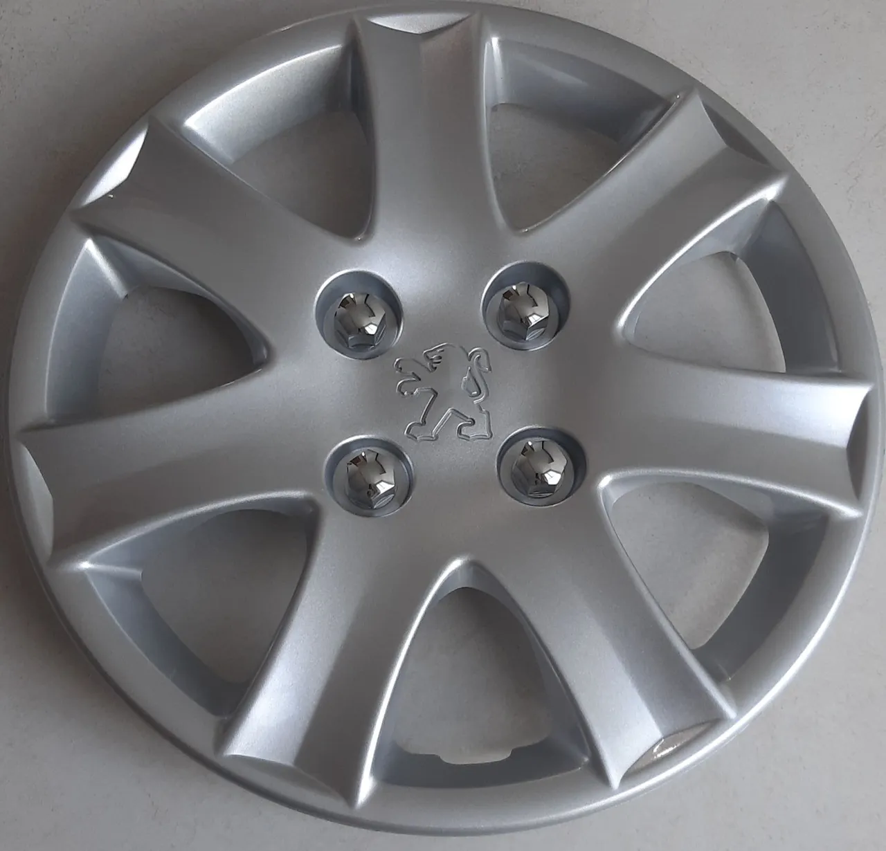 Calota Peugeot Original 14 polegadas Prata