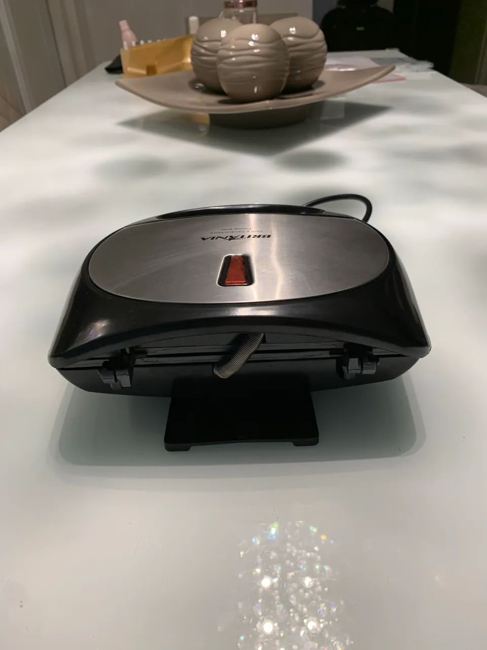 Sanduicheira e Grill Britânia Crome Inox 220 V - Foto 3