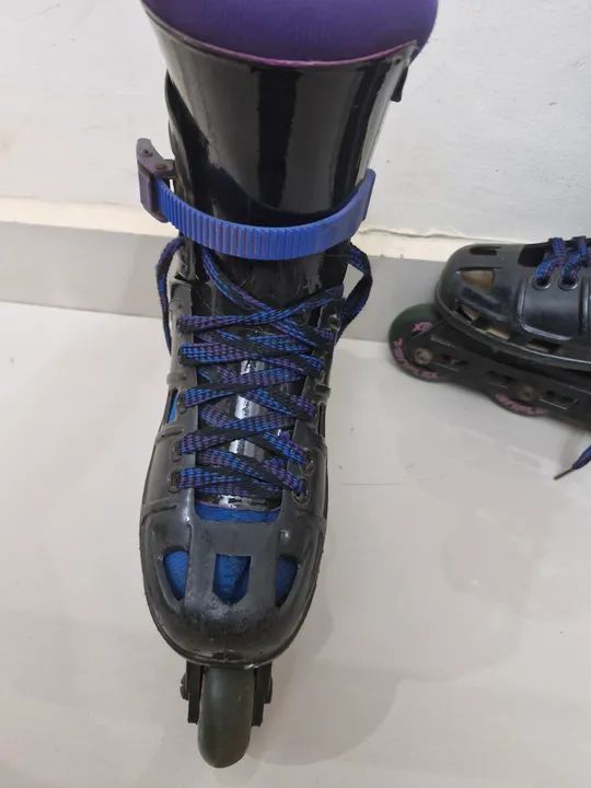 Vintage - patins Roller anos 90 Variflex Air Max 5000 - Foto 2