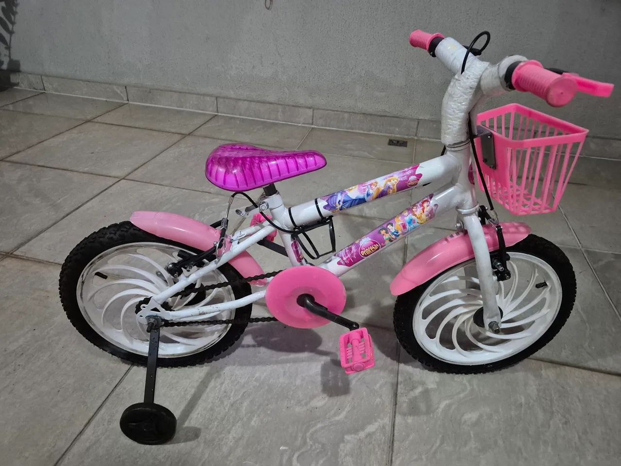 Bicicleta Aro 16 Com rodinhas
