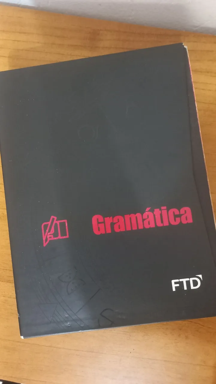 BOX COMPLETO Gramática FTD. SEMINOVO.