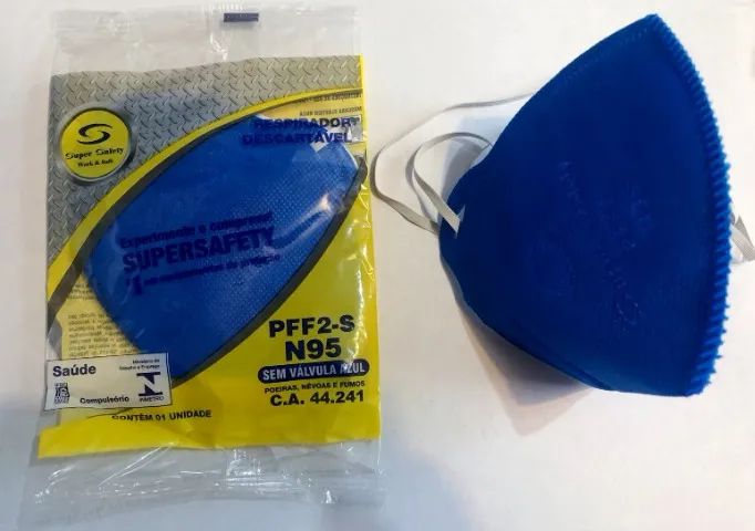 KIT 53 MÁSCARAS N95 PFF2-S s/ válvula