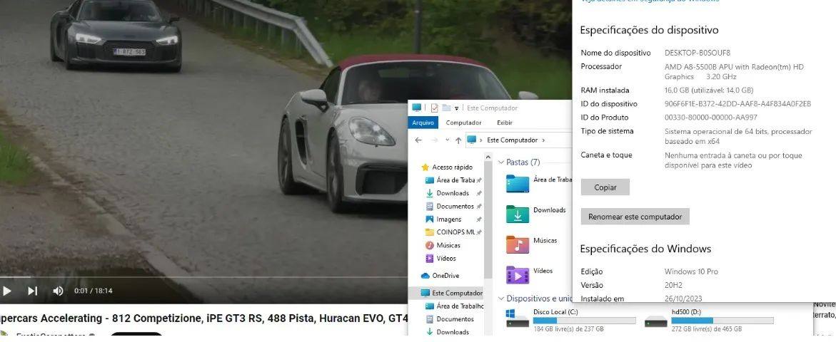 Pc Gamer de entrada, Com Gta5, e Milhares de Jogos. A8 5500/8gb ram/hd 500gb - Foto 2