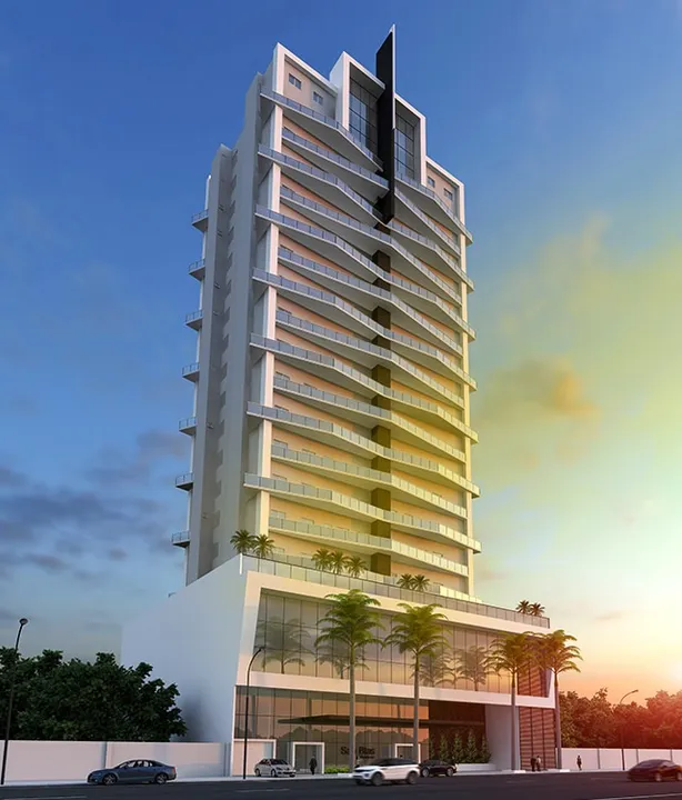 Apto. Centro, San Blas,3 quartos com suites, sacada com churrasqueira, 2 vagas garagens.