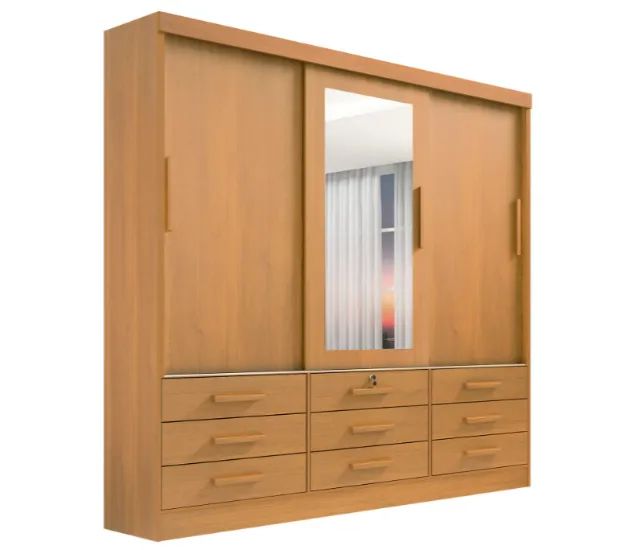 Guarda Roupa de Casal 100%MDF