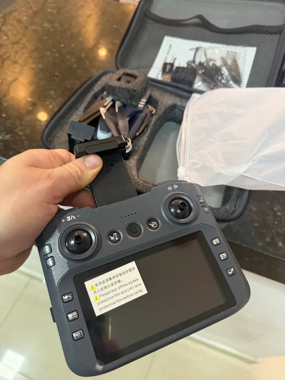 Drone xaomi gt8 controle de tela - Foto 4
