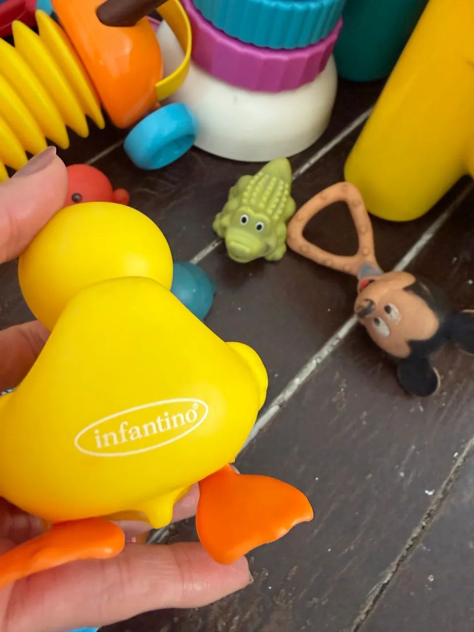 Lote brinquedos para bebê  - Foto 2