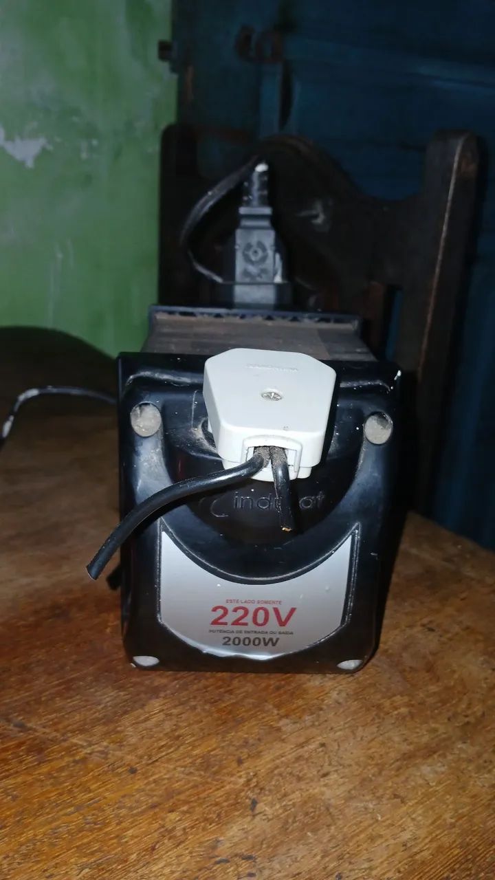 Transformador de 127v Pará 220v - Foto 2