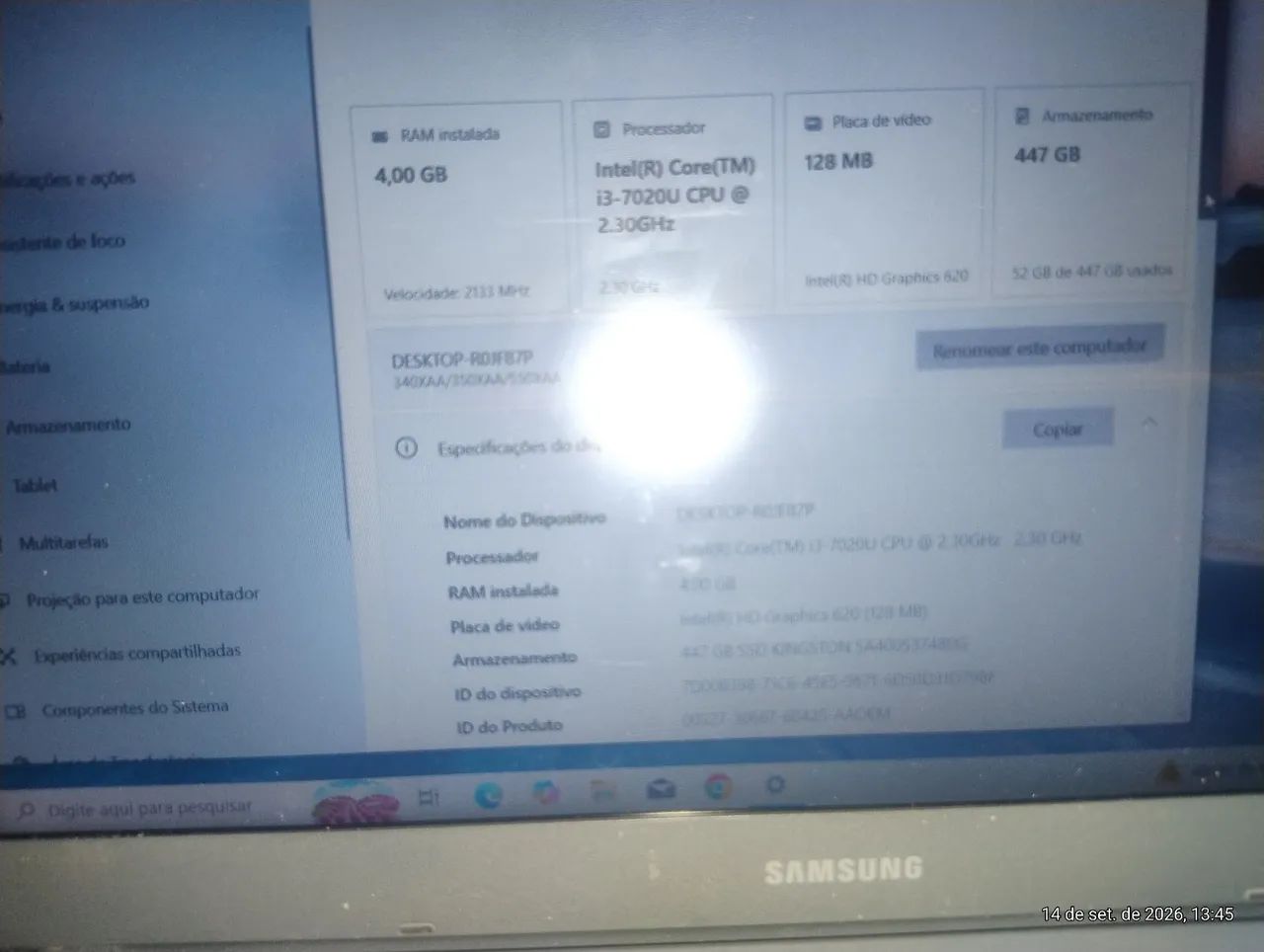 Lap top Samsung  - Foto 2