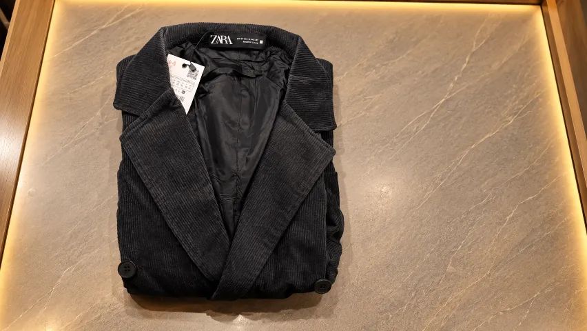 blazer zara masculino veludo cotelê - Foto 2