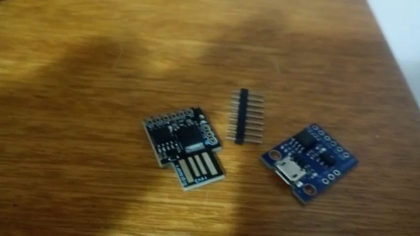 Módulo USB para I2C baseado no CP2112 e Placa Arduino Digispark I2c Spi Pwm Adc Attiny85 U - Foto 2