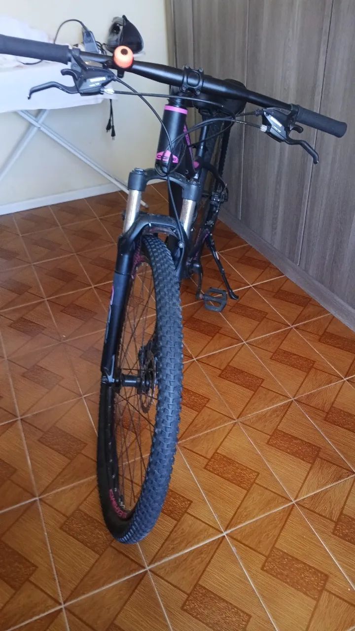 Bicicleta semi nova - Foto 3