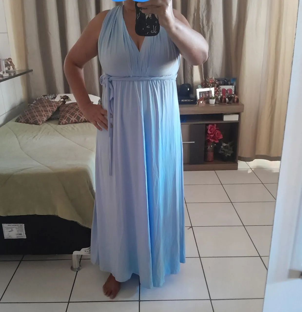 Vestido longo de festa n 44