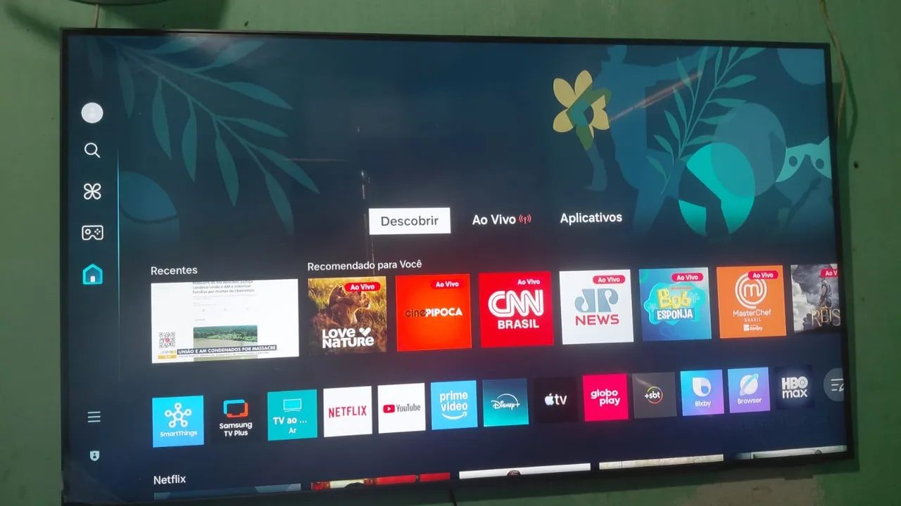 vende-se TV Samsung 4K - Foto 2
