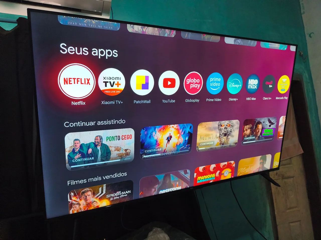 Smart tv TCL 55 polegadas 4k HDR novinha - Foto 5