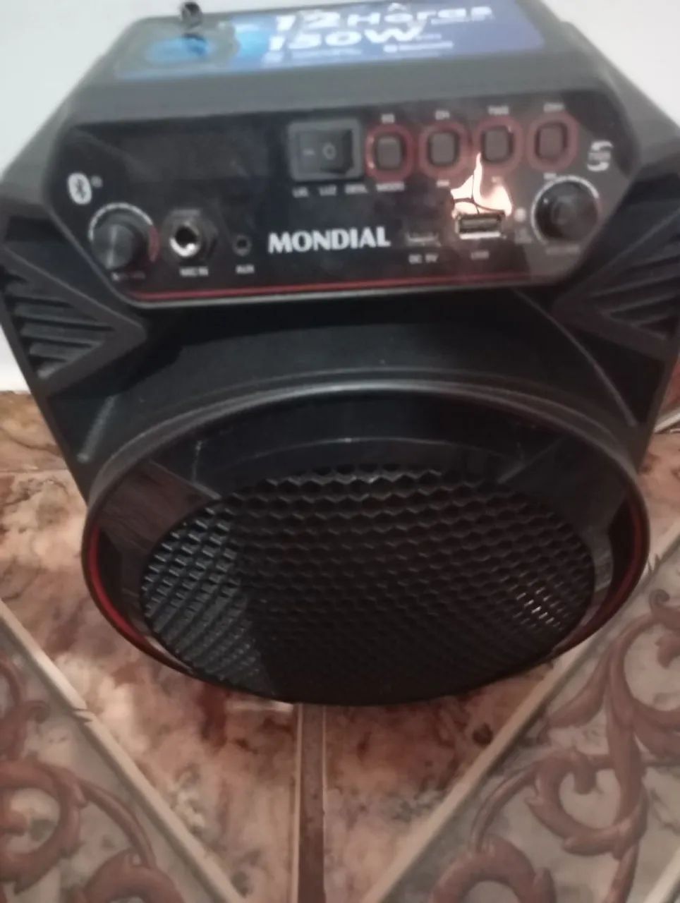 Caixa de som com microfone  - Foto 4