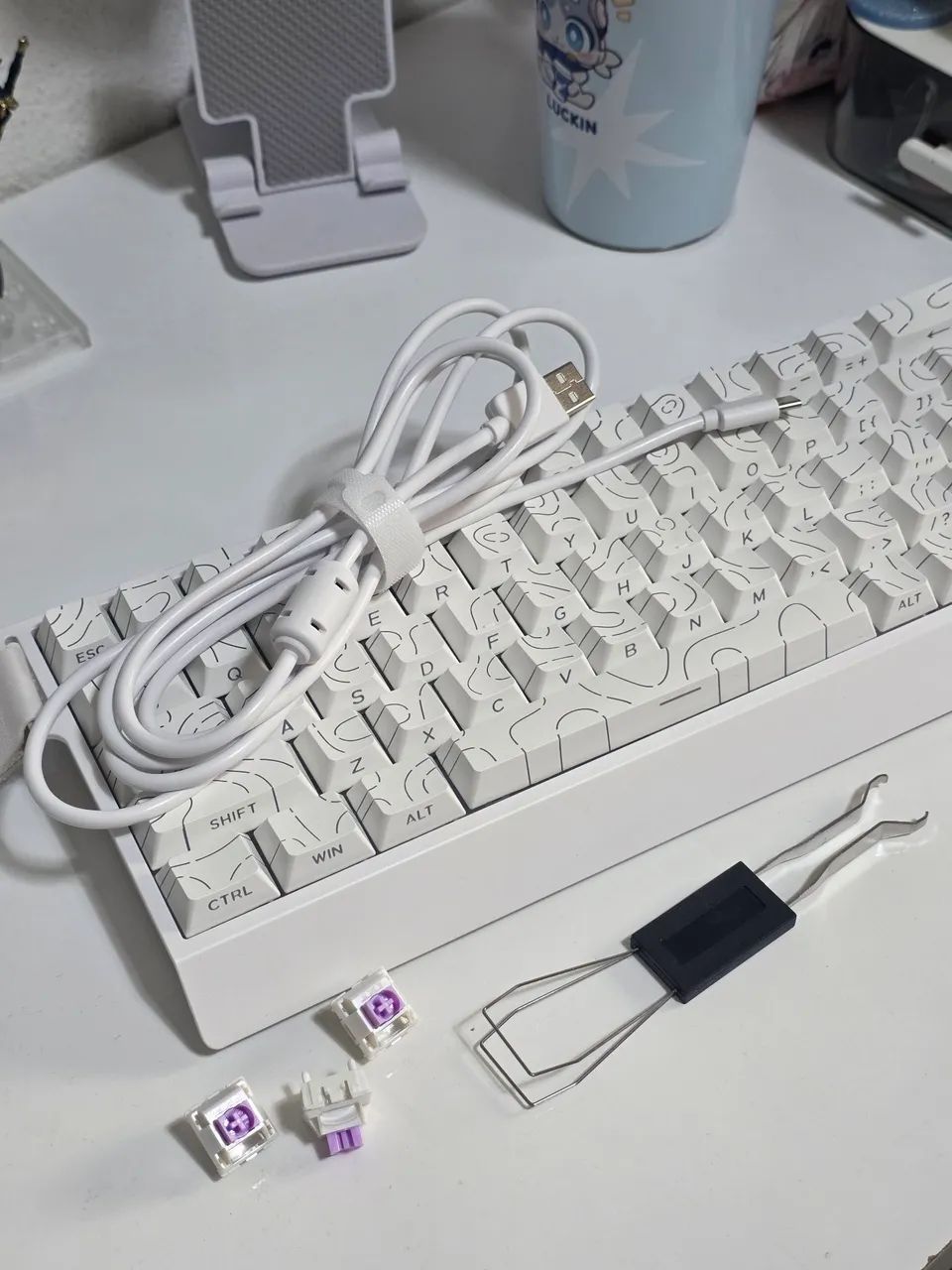 teclado mecânico irok mer68 - Foto 2