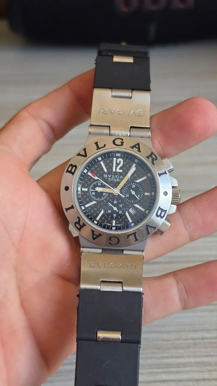 Relógio Bvlgari Diagono Titanium Chronograph - Foto 3