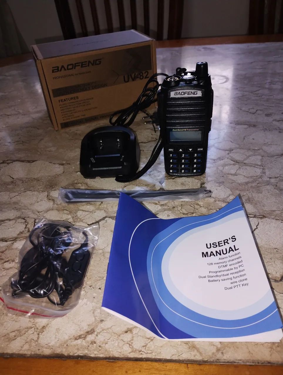  Rádio Baofeng V82 - Foto 3