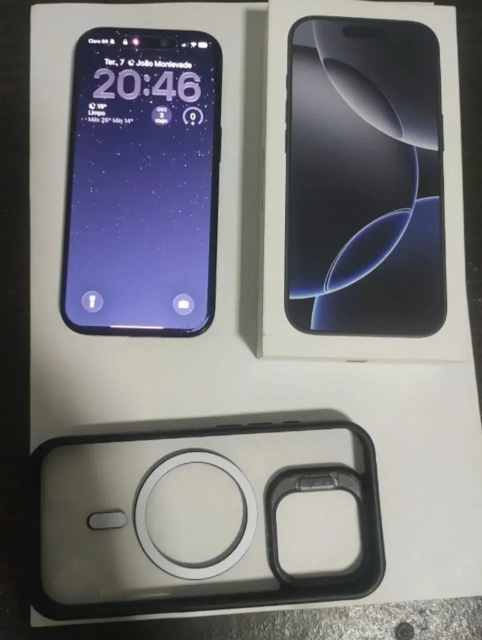 iPhone 16 Pro 256 Gb Preto - Impecável | Sem detalhes | - Foto 5