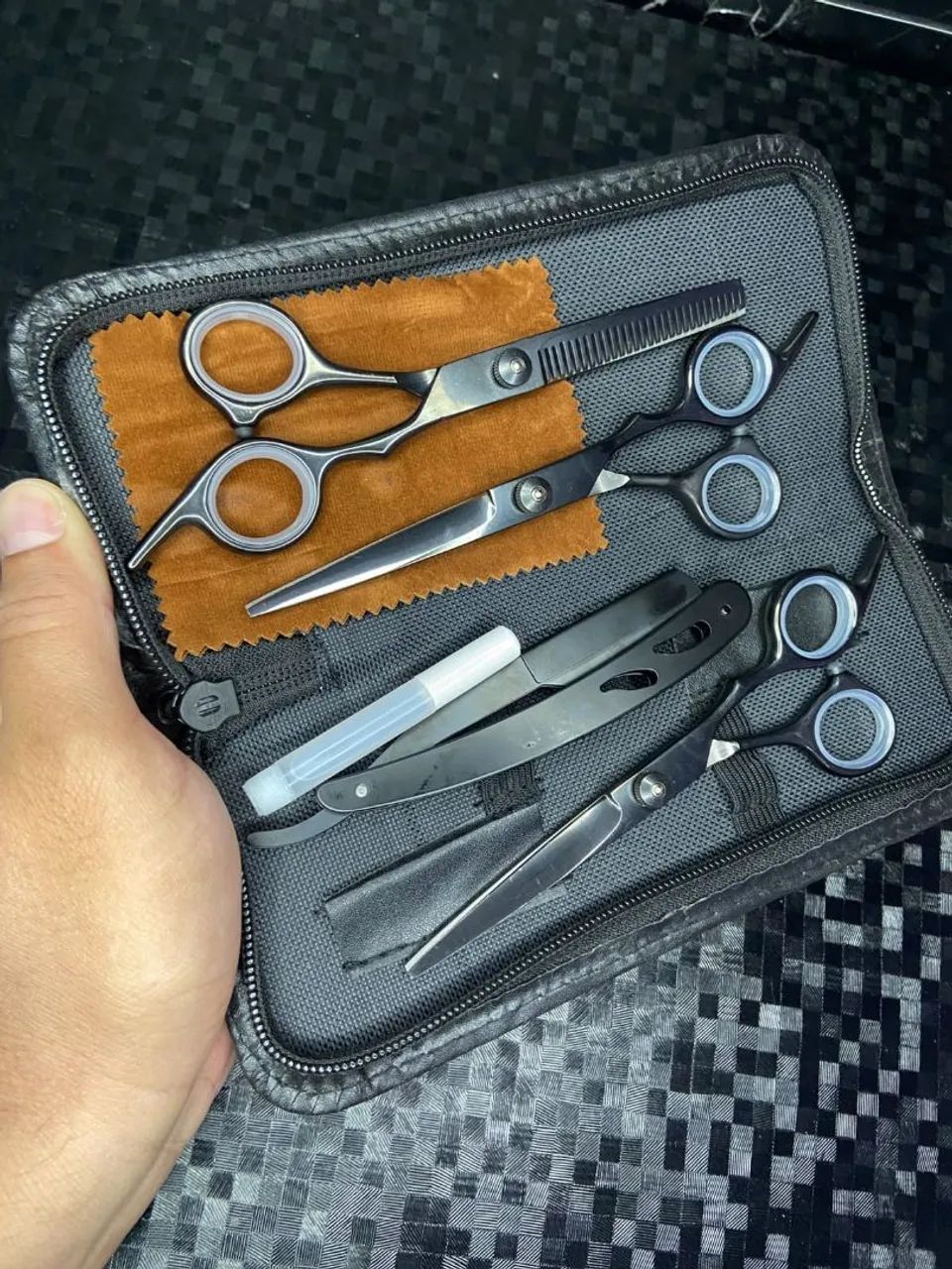 Kit 3 Tesouras com Navalha Yang Lie - Foto 2