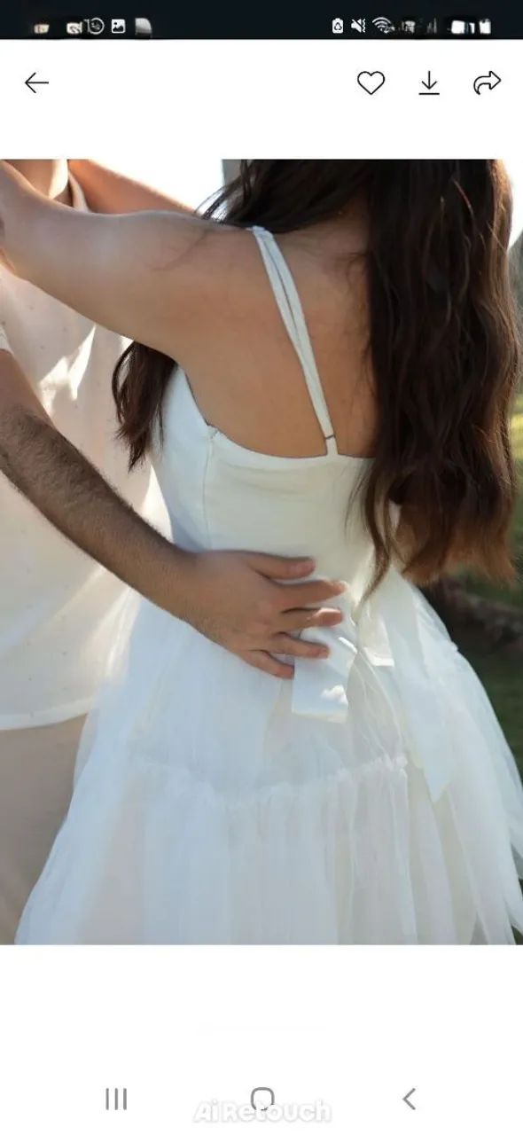 Vestido em Tule, com laço removível, para diversas ocasiões.  - Foto 2