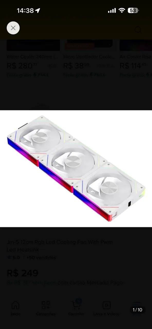 FANS UNIFAN REVERSE PC GAMER  - Foto 2