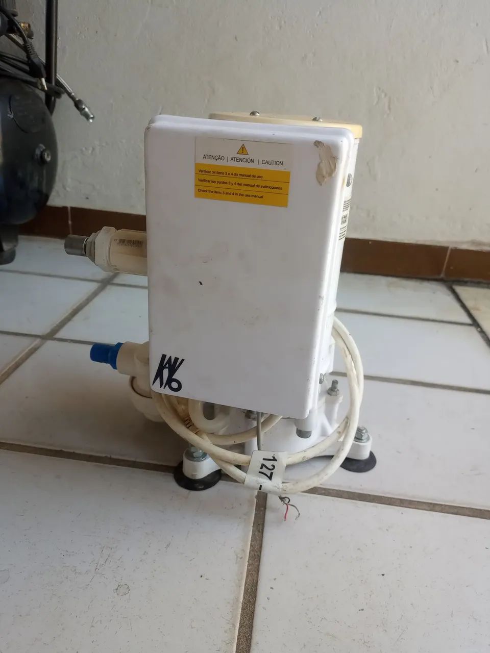 Bomba a vácuo para dois consultórios 