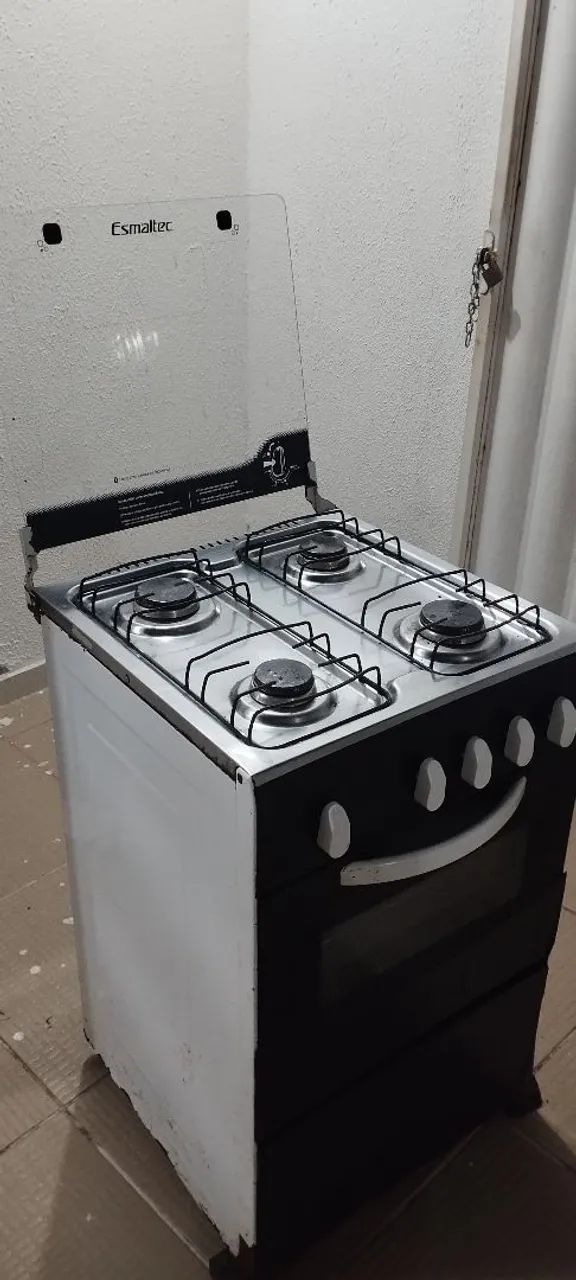 Fogão 4 bocas Esmaltec!