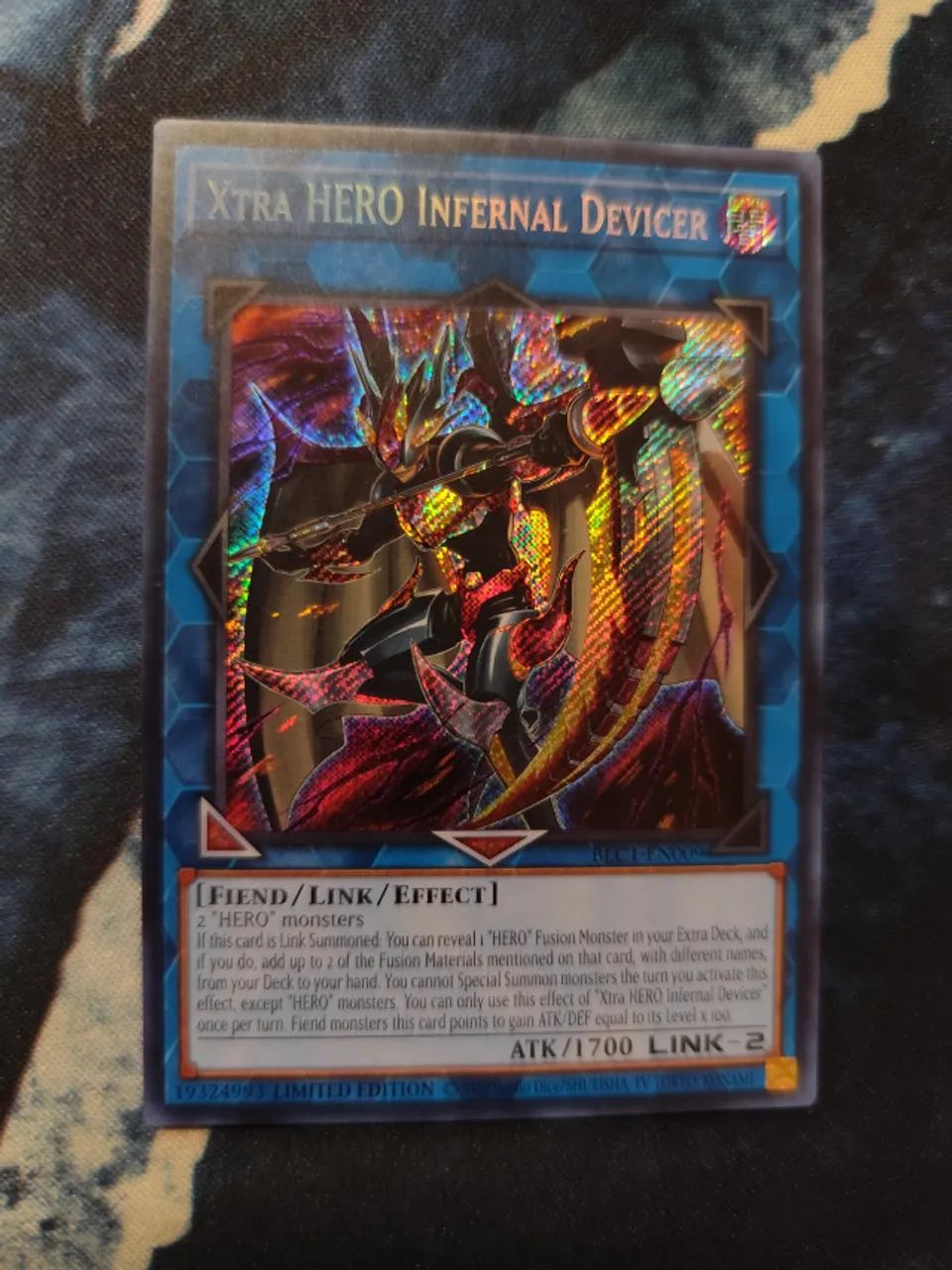 Yu-Gi-Oh! 2x Xtra HERO Infernal Devicer - Secret Rare BLC-PT/EN - Hobbies e  colees - Parque Naes Unidas, So Paulo 1496469288 | OLX