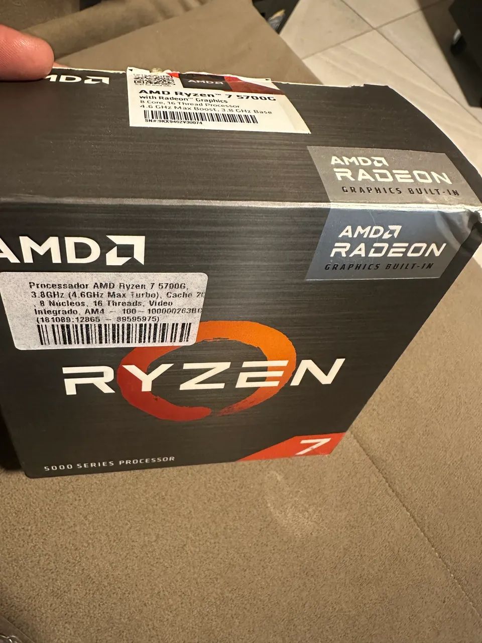 Processador RYZEN 7 5700G  - Foto 2