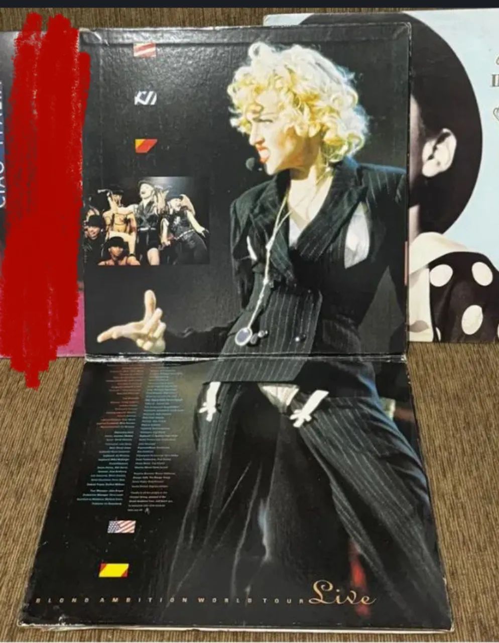 Ld Laserdisc Madonna Immaculate Collection Blond Ambition    - Foto 2